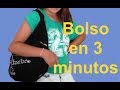Cómo hacer bolso sin coser en 3 minutos | Ideas FACILES DIY