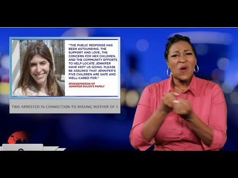 Two arrested in connection to missing mother of 5 (ASL - 6.3.19)