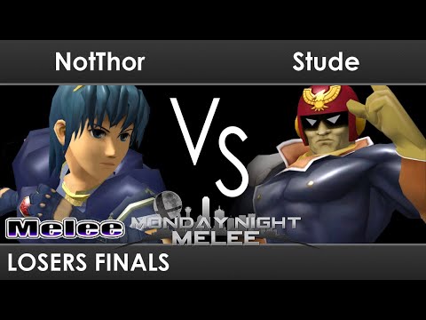 MNM 287 - NotThor (Marth) VS Studebacher Hoch (Captain Falcon) - Losers Finals - SSBM