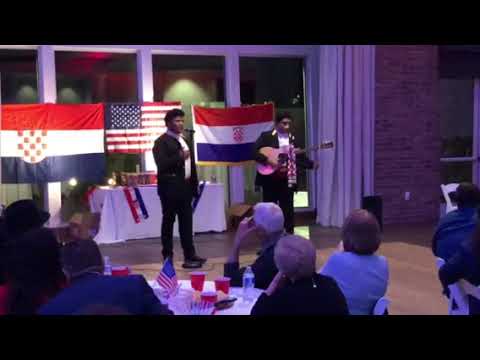 Klapa Samoana perform at the Croatian American Club in Phoenix, Arizona