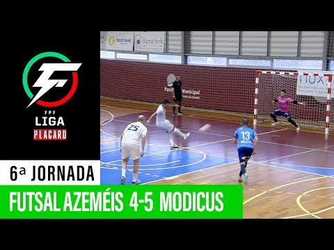 Liga Placard: Futsal Azeméis By Noxae 4 - 5 Modicus Cartest