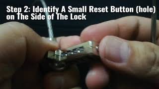 How To Change Password for Laptop Combination Lock Security Cable
