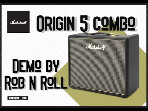 Marshall Origin 5 combo quick demo