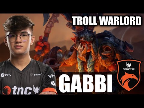Gabbi - TROLL WARLORD Gameplay - 11000MMR -  7.28 - The Best Carry Guide - Dota 2 Pro Games