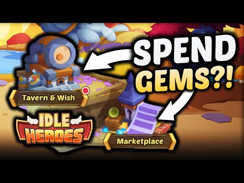 IDLE HEROES: NEW UPDATE to Marketplace, Wishing Fountain, Auction House and MORE!