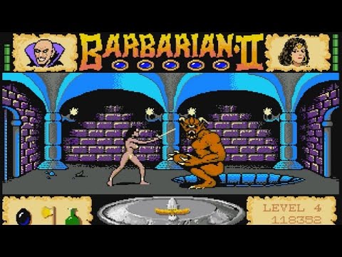 barbarian 2 amiga game