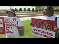 Atlanta rideshare drivers strike for National Day of Action