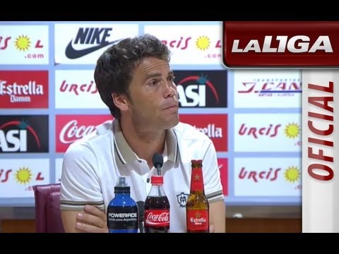 Rueda de Prensa de Rubi tras el UD Almería (3-0) Girona FC - HD