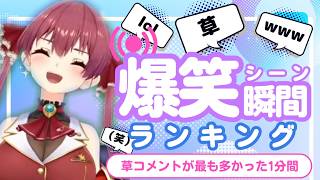 【4月7日】ホロライブ草コメントランキング TOP10 Hololive funny moments ※ネタバレあり