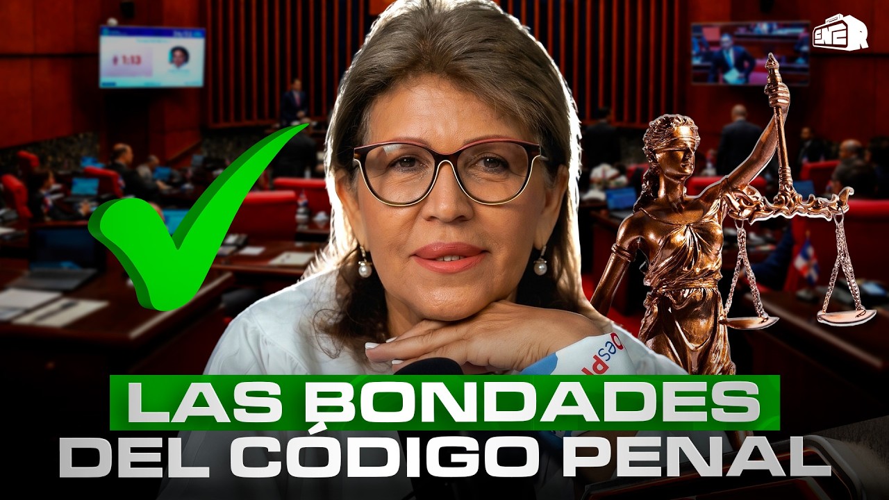 ¿NO TODO ES MALO? DAMARIS PATROCINIO MUESTRA LAS BONDADES DEL CÓDIGO PENAL