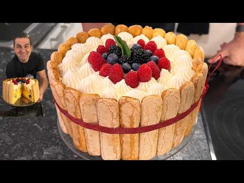 Tort DIPLOMAT 👉[cu piscoturi si fructe] fara Coacere