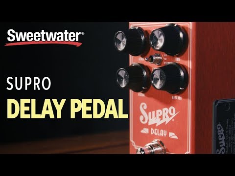Supro Delay Pedal Demo
