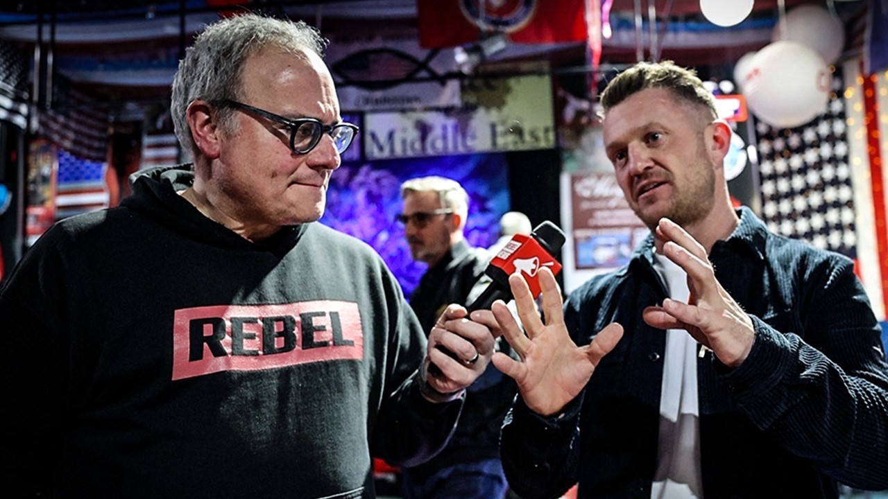 "Rise up now" Tommy Robinson's encouragement to Irish patriots