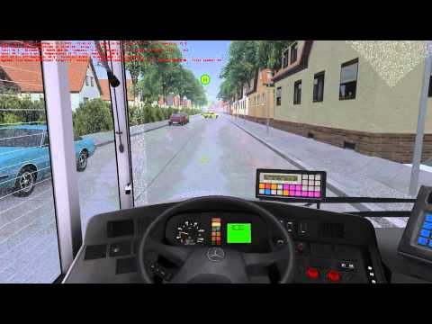 OMSI Joyride #66 - Gladbeck - Route 252 Hermann School - GE Buerer Street - OMSI 2 The Bus Simulator