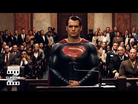Batman v Superman: Dawn Of Justice | Superman On Trial | ClipZone: Heroes & Villains