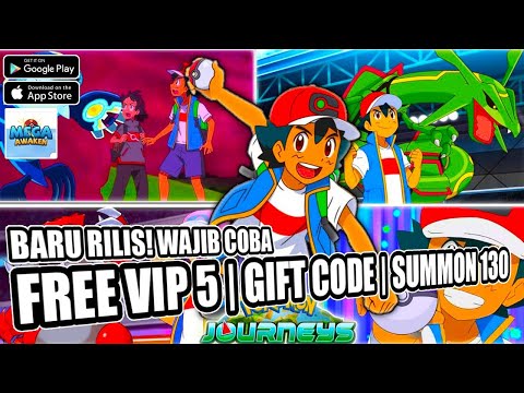 TERBARU! POKEMON 3D GAME ANDROID VIP 5 FREE SUMON 130 GIFT CODE FULL | MEGA AWAKEN