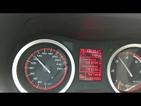 Alfa Romeo 159 2.4 JTDm 209 hp SW - Acceleration 0-100 km/h