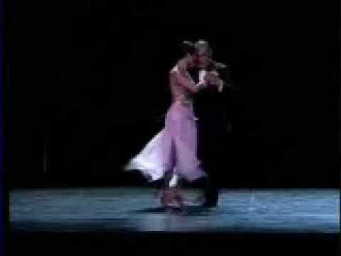  Carlos Copello  and  Alicia Monti  are  dancing  to  the  tango  "  La Cumparsita  "