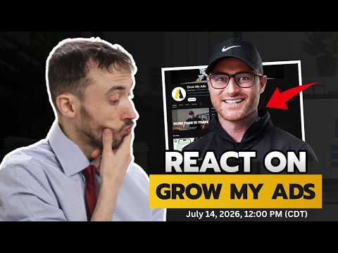 🤔 Corey Reacts To GROW MY ADS's Videos!