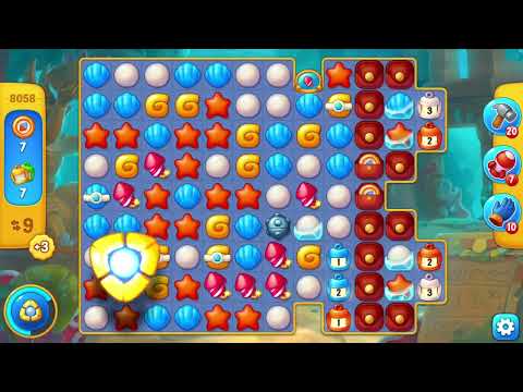 [FISHDOM Walkthrough] Level 8058 Hard