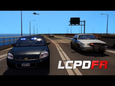 GTA 4 LCPDFR UNMARKED LCPD/NYPD PATROL | HUGE CHASE | SHOOTOUT