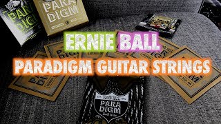 Video thumbnail for Ernie Ball Paradigm Acoustic Guitar Strings by Sean Daniel