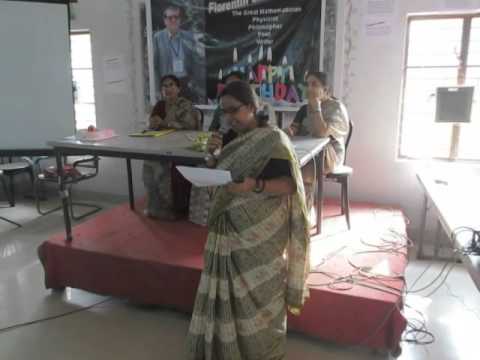 Mesage of F  Smarandache for the students of NGBTC