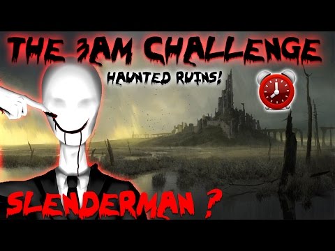 LA SFIDA DELLE 3 DEL MATTINO // ROVINE INFESTATE // SFIDA NOTTURNA SCAPPARE DA QUALCOSA DI SPAVEN...