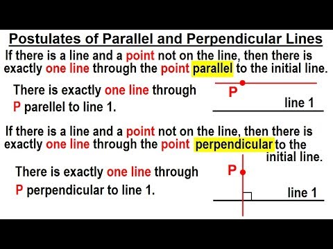 Geometry Ch 4 Lines and Angles 1 of 54 Parallel Lines and Planes