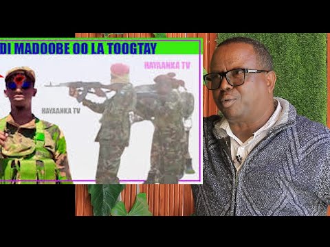 "Madaxaan Xabad kaga Hubsanay Taliyaha"Mujaahid Axmed Kayse.