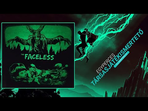 Egyperces társasjátékismertető | #42. The Faceless - Game-Obscura