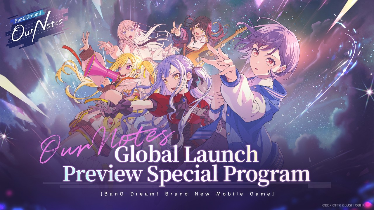 「バンドリ！アワーノーツ」リリース直前グローバル特番