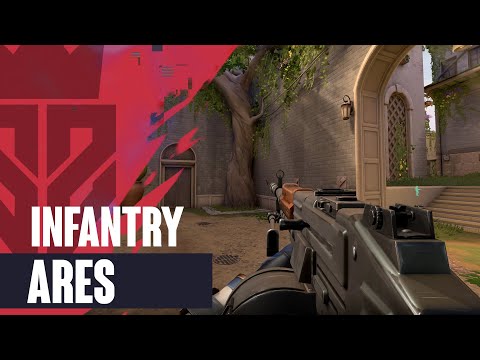 Infantry Ares Skin Showcase - Valorant Infantry Skins