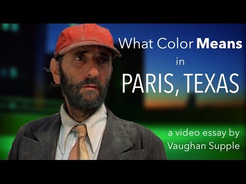 What Color Means in "Paris, Texas"