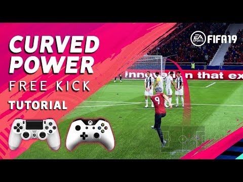 FIFA 19 Free Kick Tutorial - Curved Power