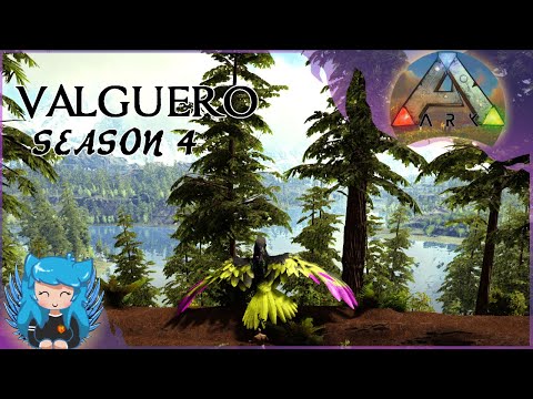 BUILDING A SIMPLE WOLF BARN AND STARTING THE REDWOODS BASE | Ark Valguero Modded |