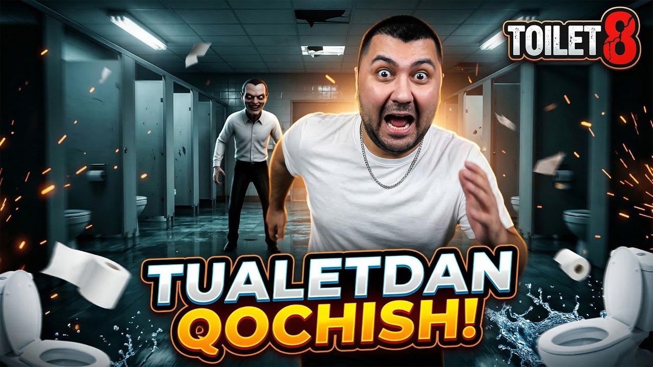🚽TUALETDAN QOCHISH! – TOILET 8 #1