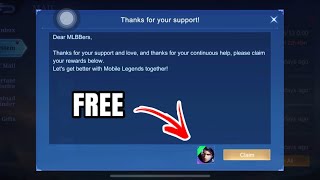 យក Skin Free មកលេងម្ដងមើល😘 | MLBB