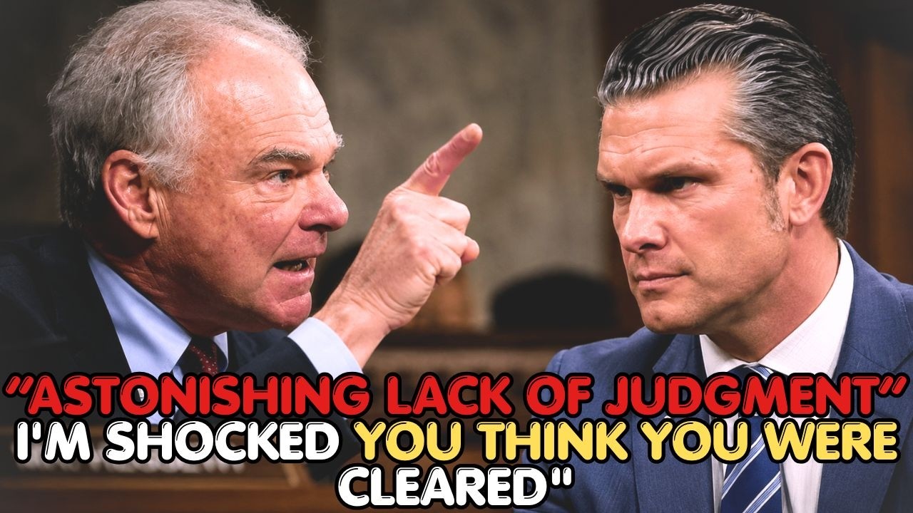 Video: Kaine Grills Hegseth on 2017 Monterey Incident, Infidelity, and Workplace Claims in Confirmation Hearing