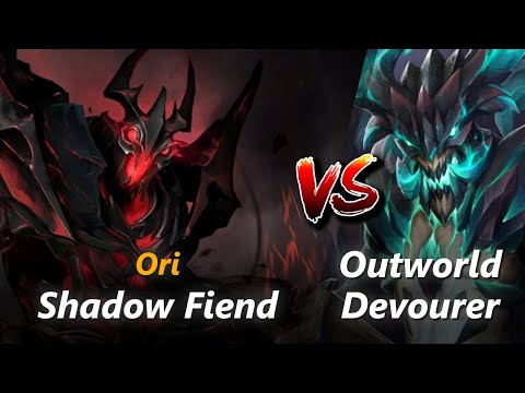 How to Shadow Fiend mid vs Outworld Devourer (feat. Ori) | First 7 minutes