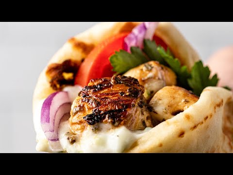 Souvlaki Pita Grego
