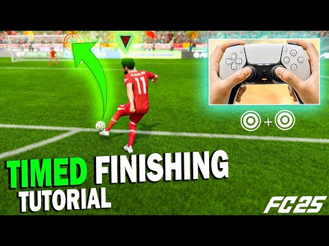 GREEN TIMED FINISHING TUTORIAL | How to TIME FINISH in EA FC 25 | EA FC 25 FINISHING TUTORIAL