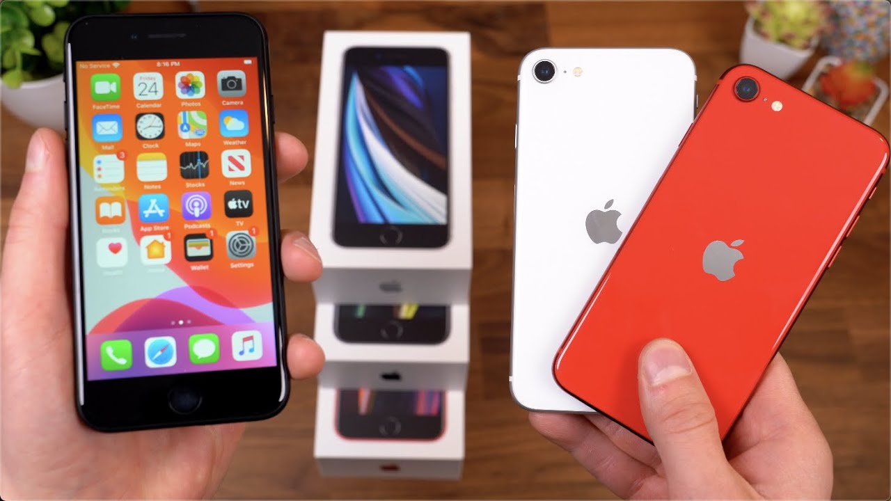 Apple iPhone SE 2020 Unboxing - All Colors!
