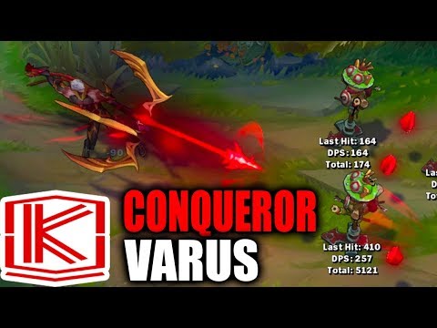 NEW SKIN - CONQUEROR VARUS - League of Legends