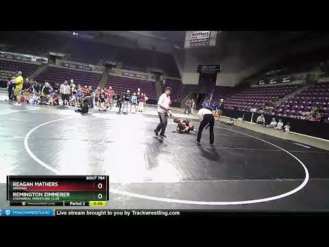 76 Lbs Round 3 - Reagan Mathers, Arizona Vs Remington Zimmerer, Chaparral Wrestling Club 798a
