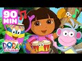Dora FULL EPISODES Marathon ️ Musical Episodes 90 Minutes Dora The Explorer