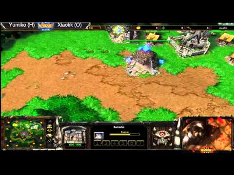 Wc3 Yumiko (H) vs Xiaokk (O)