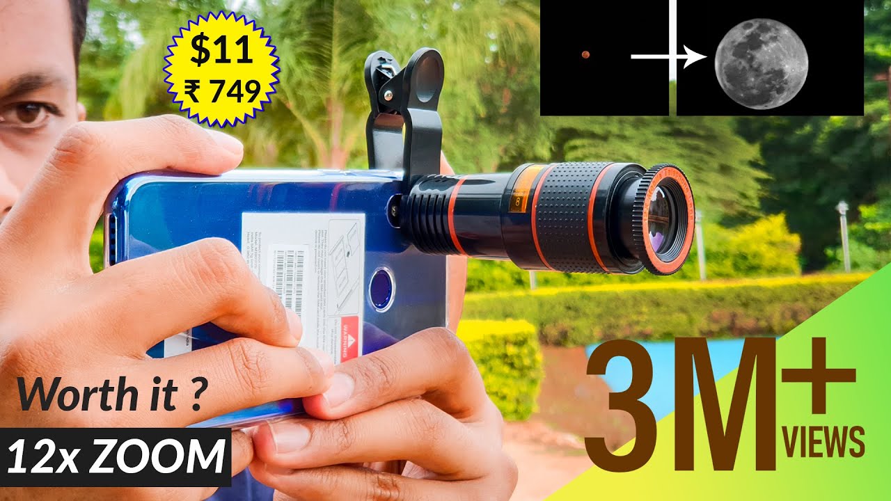 Mobile Lens 12x Zoom Worth it ? Quality Zoom Lens Review