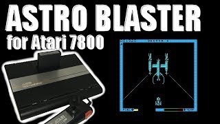 Astro Blaster Review for Atari 7800