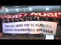 Verbroedering op 24 Oktoberplein na stille tocht in Utrecht [RTV Utrecht]